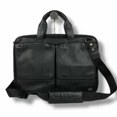 美品 ダンヒル アボリティーズ ビジネス ブリーフケース ショルダー バッグ 黒