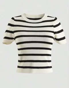 SHEIN ボーダー Tシャツ