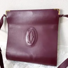良品】Christian Dior ショルダーバッグ トロッター ボルドー - メルカリ