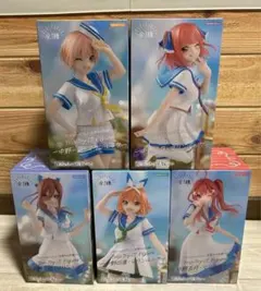 ✨五等分の花嫁✨ Trio-Try-iT マリンルック　フィギュア5体セット