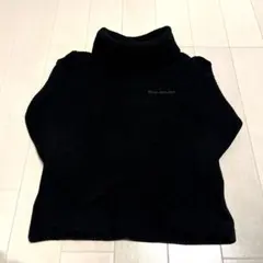 ムージョンジョン　 タートルネック　黒　100センチ