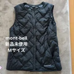 mont-bell モンベル　スペリオダウン ラウンドネックベスト レディースМ