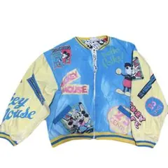 Mickey & Co. ミッキーマウス 総柄 ブルゾン Mのサムネイル