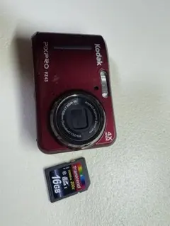 KODAK PIXPRO FZ53 レッド デジカメ 1615万画素 光学5倍 - メルカリ