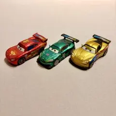 カーズ ミニカー 限定カラー 3台セット マテルのサムネイル