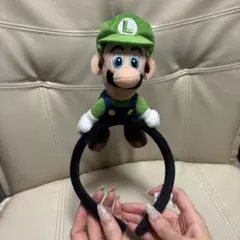 【美品】 ルイージカチューシャ　ニンテンドー　ユニバーサルスタジオジャパン