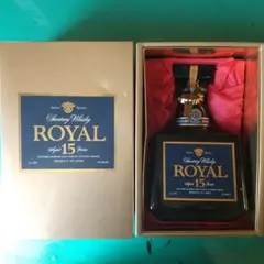 未開栓 サントリーウイスキーローヤルプレミアム12年 86PROOF 古酒 赤