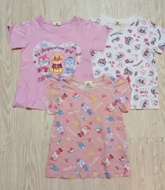 アンパンマン Tシャツ 3枚セット 90cm