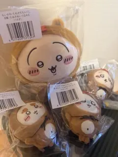 たぬきだもんくじB賞〈うさぎ〉C賞モモンガ　ラッコ　シーサー