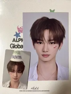 アルファドライブワン ALD1 アンシン　トレカ＆ポストカード　ガーランド付き