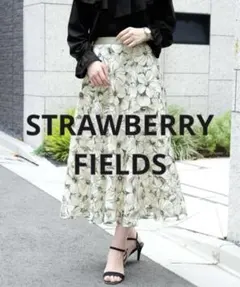 2026年最新】STRAWBERRY-FIELDS 柄：花柄 レディース ロング フレア