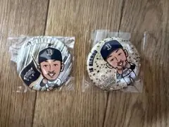 オリックスバファローズ平野佳寿投手缶バッジ2個セット