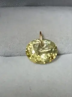 ヘリオドールK18 ペンダントトップ