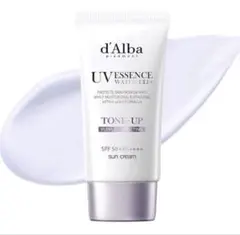 【新品】ダルバ トーンアップサンクリーム　UV 化粧下地 日焼け止め パープル