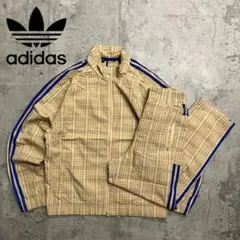 希少デザイン　アディダスオリジナル　セットアップ　ジャージ　上下