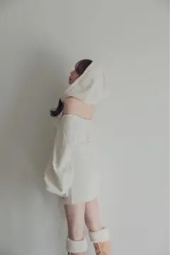 andmary Camila mini dress ivory
