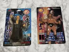 激レア 97～99年 新日 ｎｗｏ プロレスフィギュアセット 超激レア】nwo時代 蝶野正洋＆武藤敬司フィギュアセット - メルカリ