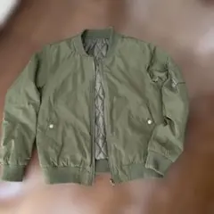 オリーブ MA-1ジャケット Mサイズ