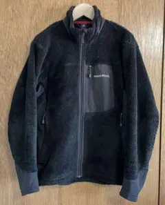 モンベル メンズS クリマエアジャケット montbell ブラック フリース