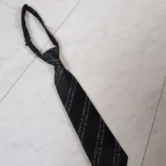 COMME CA ISM キッズ ネクタイ ブラック
