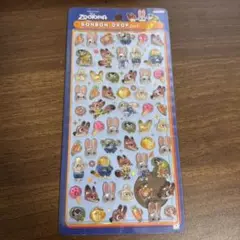 ディズニー【ボンボンドロップシールミニ　ズートピア】
