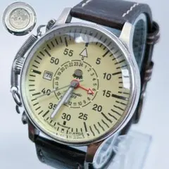 Aeromatic 1912 自動巻 稼働 ドイツ製 空軍 裏スケルトン時計 2026年最新】Aeromatic 1912の人気アイテム - メルカリ