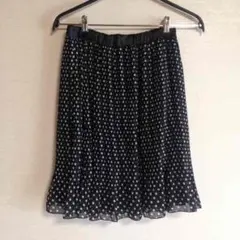 NBB ドットシフォンスカート