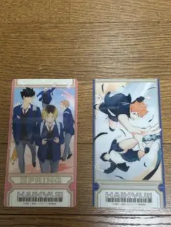 ハイキュー!! 春高バレー部　ビジュアルクリアチケット