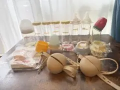 Pigeon 哺乳瓶セット クリアボトル