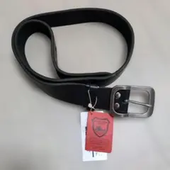栃木レザーナチュラルタンニングレザー 黒ベルト