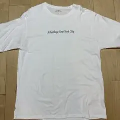 超美品　SATURDAYS NEW YORK CITY Tシャツ ホワイト　XL