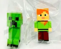 マインクラフト ミニフィギュア アレックス クリーパー セット