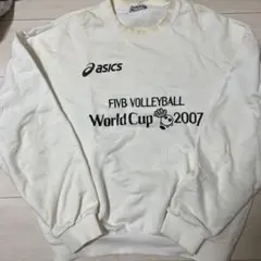 【最終値下】asics FIVBバレーボールワールドカップ2007 スウェット
