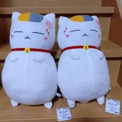 夏目友人帳　めちゃもふぐっと　ニャンコ先生ぬいぐるみ　ぽかぽか陽気でひと休み