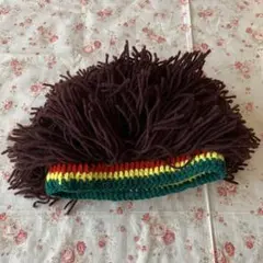 帽子　レゲエ　毛糸