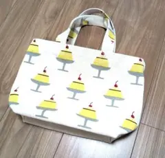 新品　ブルーブルーエ　プリン柄　 トートバッグ