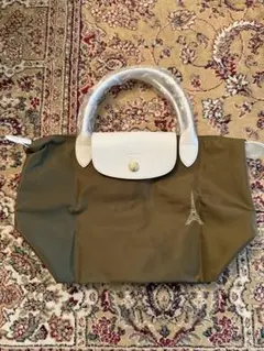 【訳あり】ロンシャン マイプリアージュ　ハンドバッグ サイズS カーキ限定 訳あり】ロンシャン マイプリアージュ ハンドバッグ サイズS カーキ