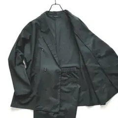 美品 RAGEBLUE カジュアルスーツ セットアップ グリーン ゆったり M