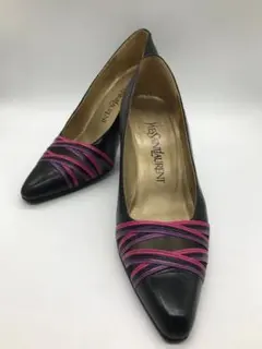 イヴ・サンローラン Yves Saint Laurentパンプス黒系22,5cmのサムネイル