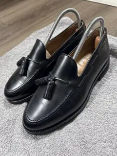 Berwick 1707 ブラックタッセルローファー　UK6
