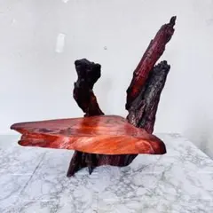 【一点物】天然木 流木 置物 台 ディスプレイスタンド オブジェ 盆栽台 飾り台