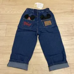 Disney ミッキーマウス デニム 110cm リトシー Littc タグ付き
