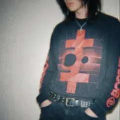00s archive graphic long sleeve tee 英文字のサムネイル