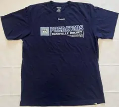 Reebok Nashville Predators Tシャツ ネイビー