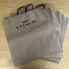 COACH ショッパー特大サイズ ５枚