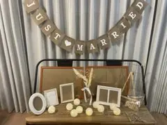 N*I様 結婚式　ウェルカムスペースセット