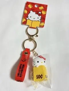 ハローキティー展　ラバー立体キーホルダー