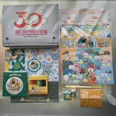 新品 30周年記念 東京ディズニーリゾート バケパ ステーショナリーセット