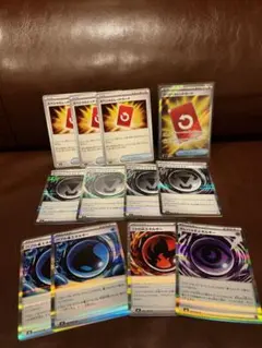 スペシャルレッドカード SR×1 U×3 エネルギーカード ニンジャスピナー