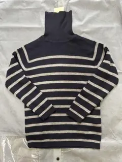 無印良品　［タグつき］洗えるタートルネックセーター　120cm